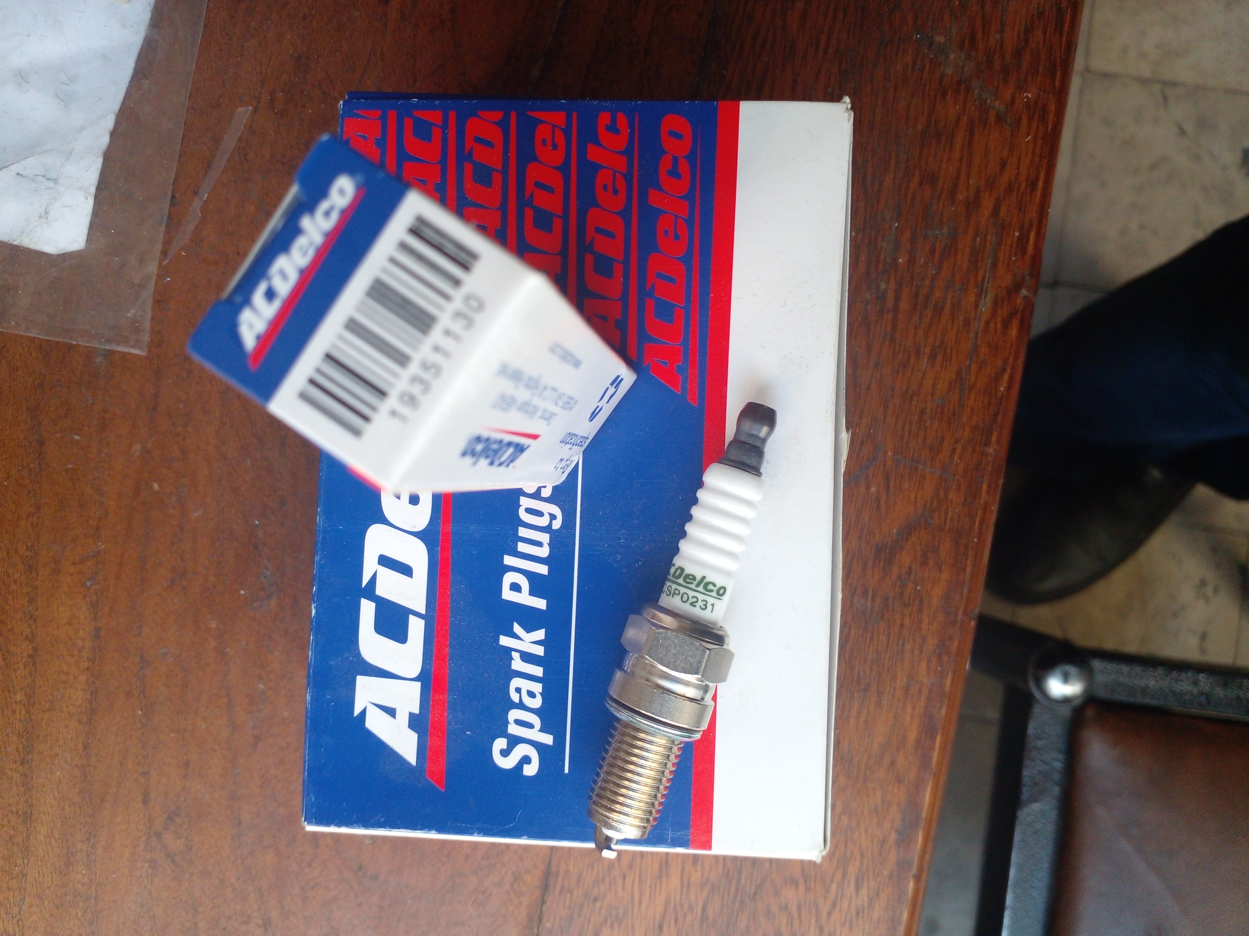 شمع خودرو ای سی دلکو معمولی آچار ۱۶ رزوه ۱۲