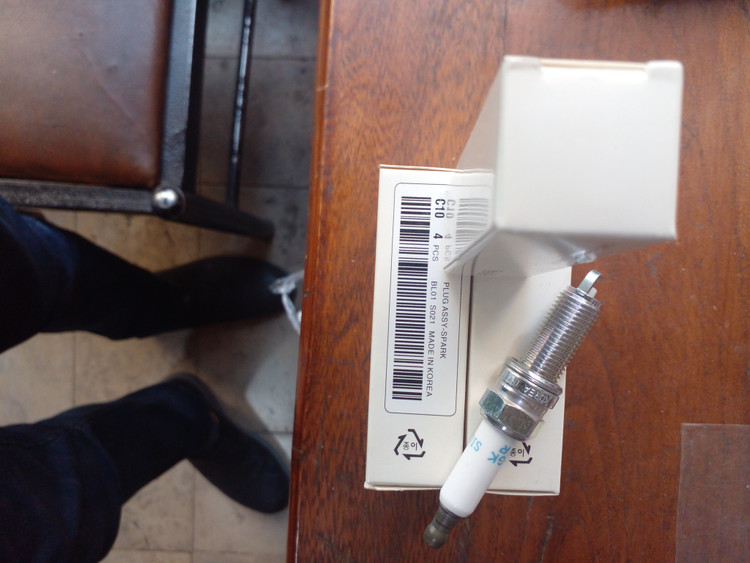 شمع اتومبیل انجیکا یورو ۴ سوزنی ایریدیوم شرکت هیوندا موتور