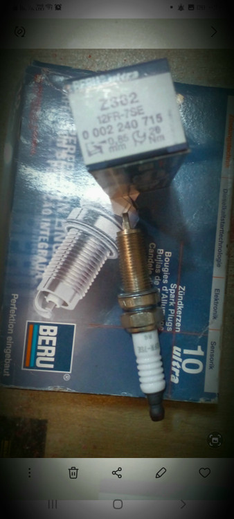 شمع خودرو BERU یورو ۴ معمولی