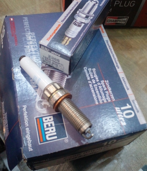 شمع اتومبیل BERU آچار ۱۲ پر ایریدیوم سوزنی