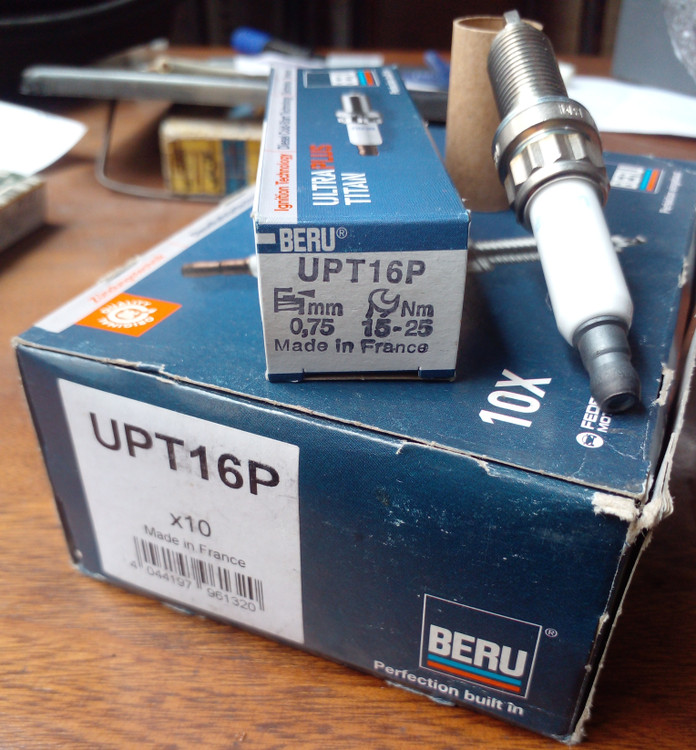 شمع اتومبیل BERU آچار ستاره ای ۱۲ پر تیتانیوم