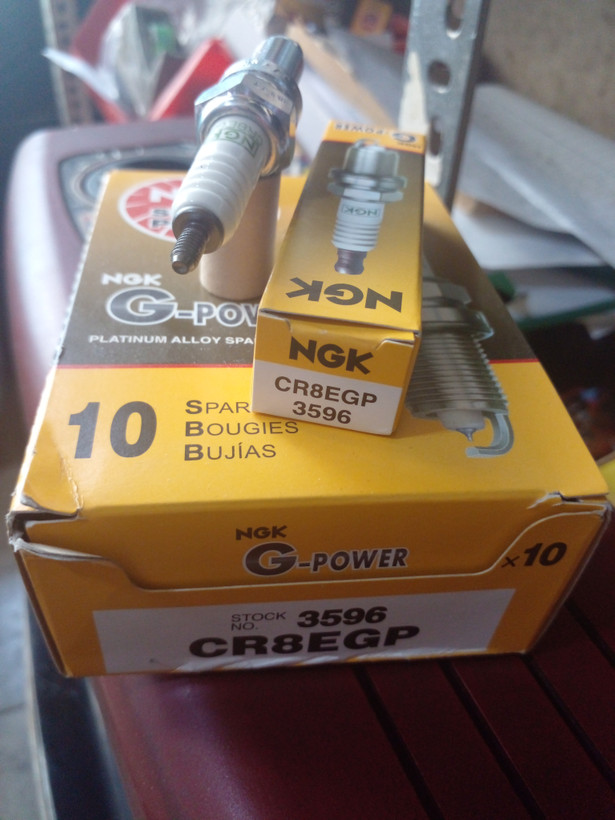 شمع سوزنی موتورسیکلت انجیکا پلاتینیوم موتور پولسار کد 3596CR8EGP