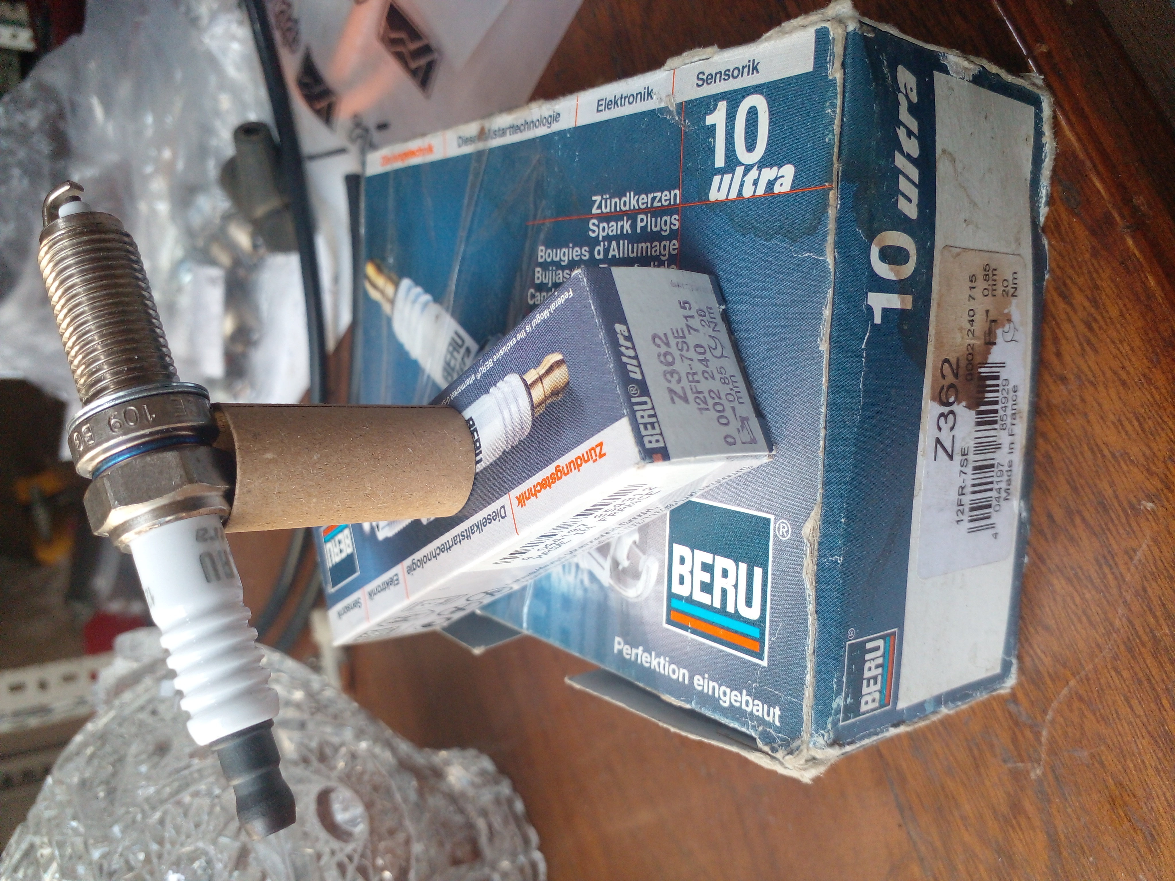 شمع اتومبیل BERU یورو۴ معمولی