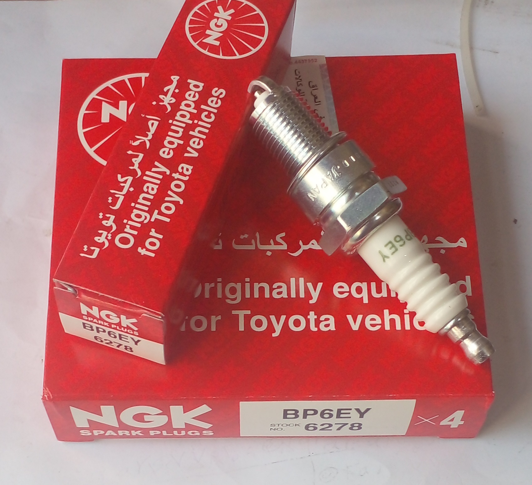 شمع خودرو NGK آچار ۲۱ معمولی اصل ژاپن