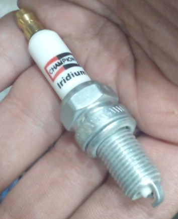 شمع موتور هوندا ۱۲۵ سوزنی ایریدیوم CHAMPION اصل آمریکا