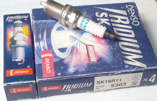 شمع DENSO اصل ژاپن ایریدیوم آچار ۱۶ سوزنی